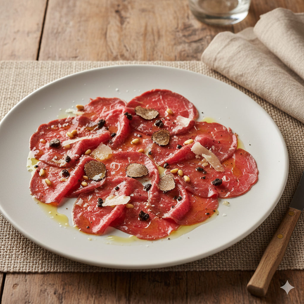 Carpaccio tartufo